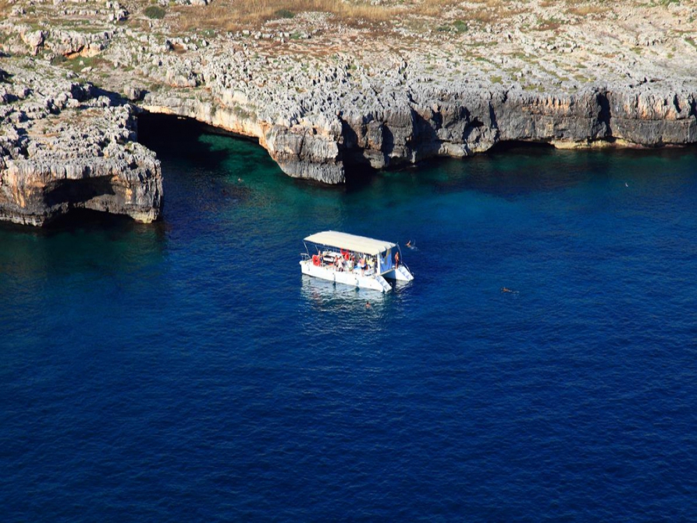Il Tacco in Catamarano da Litorale Ionico